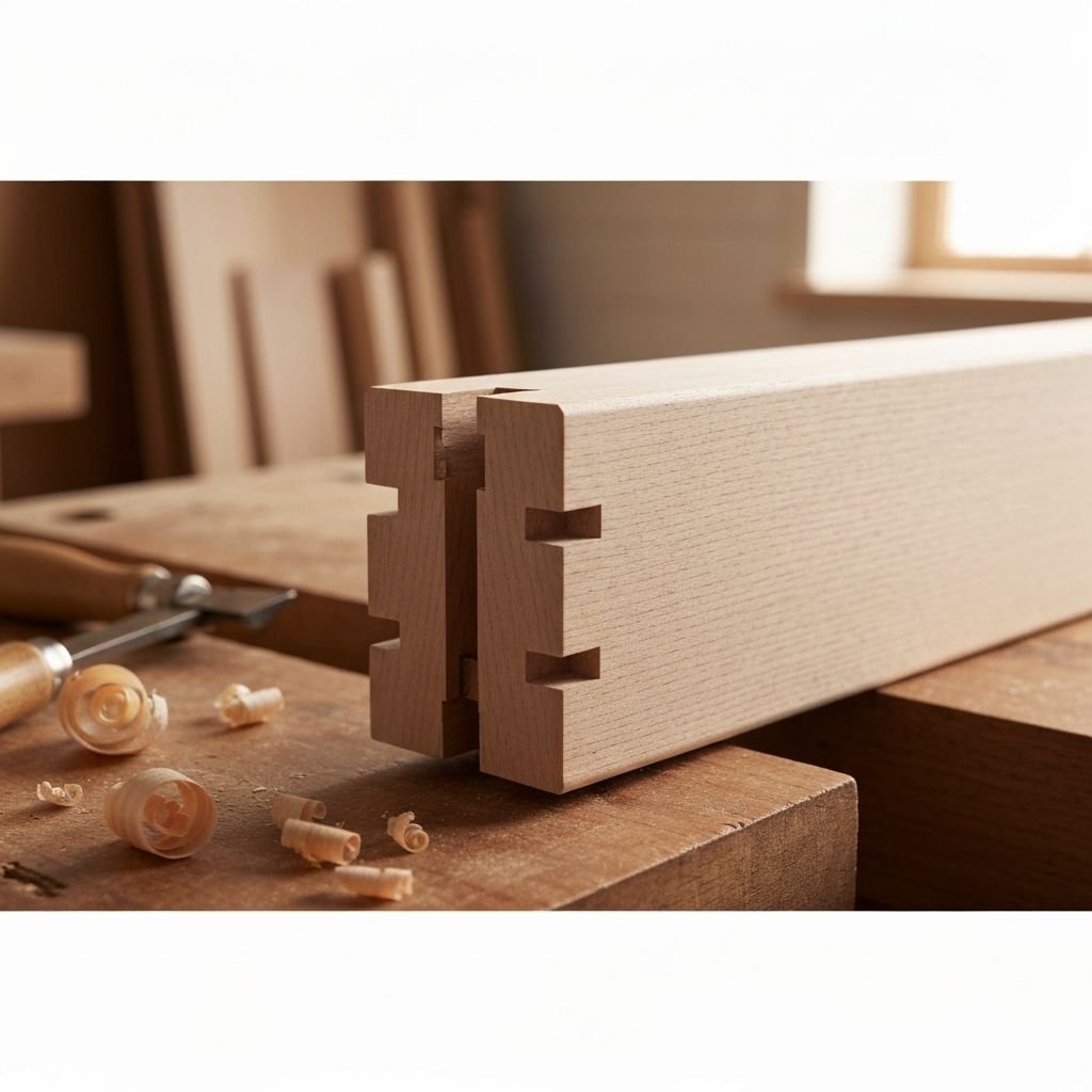 Traditional joinery detail